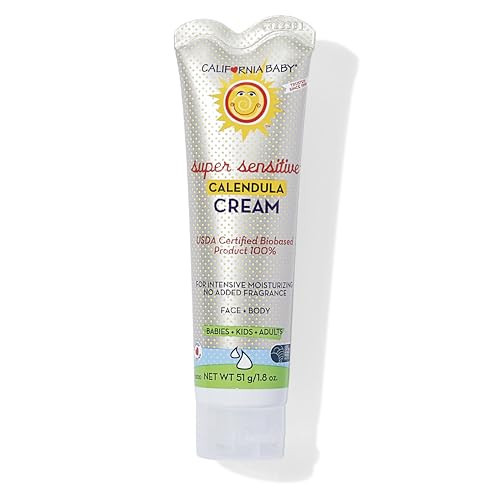 California Baby Calendula Cream (Unscented) | 100% Plant-Based Moisturizer | Soothing Unscented Baby Lotion | Hypoallergenic Lotion | 1.8 oz / 51g | Amazon (US)