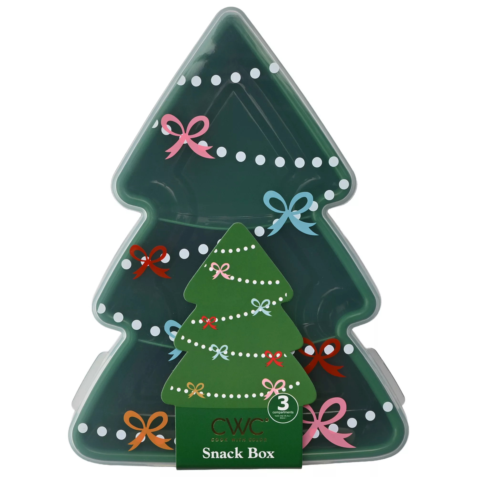 Cook With Color Christmas Tree Snack Box | Kohl's