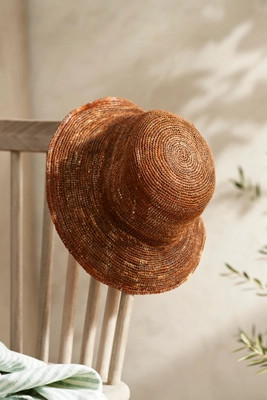 Crochet Raffia Bucket Hat | Terrain