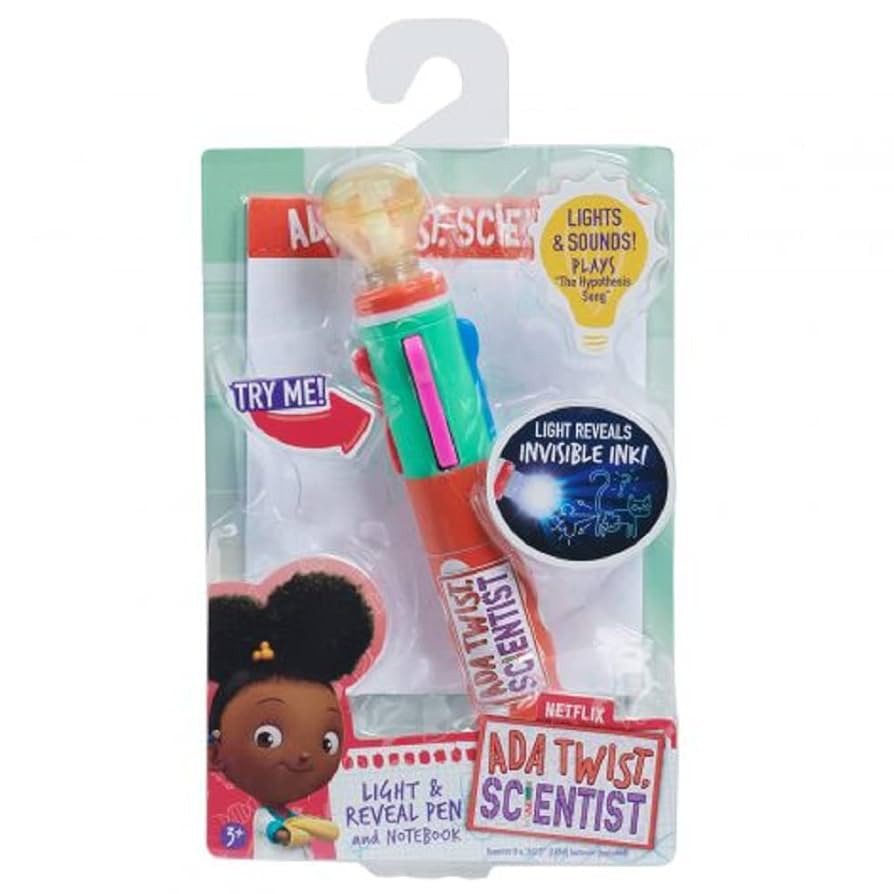 Ada Twist, Scientist Light and Reveal Pen with Invisible Ink, Lights Up and Plays The The Hypothe... | Amazon (US)