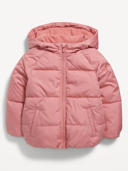 Water-Resistant Hooded Puffer Jacket for Toddler | Old Navy (US)
