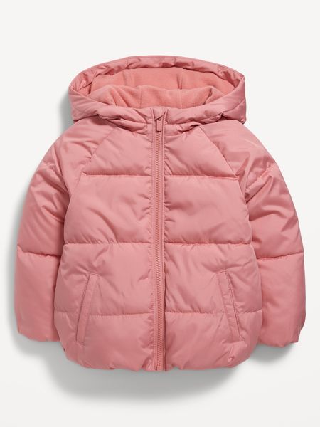 Water-Resistant Hooded Puffer Jacket for Toddler | Old Navy (US)