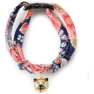 Necoichi Chirimen Fireworks Breakaway Cat Collar with Bell | Chewy.com