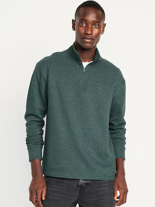French Rib Quarter-Zip Sweater | Old Navy (US)