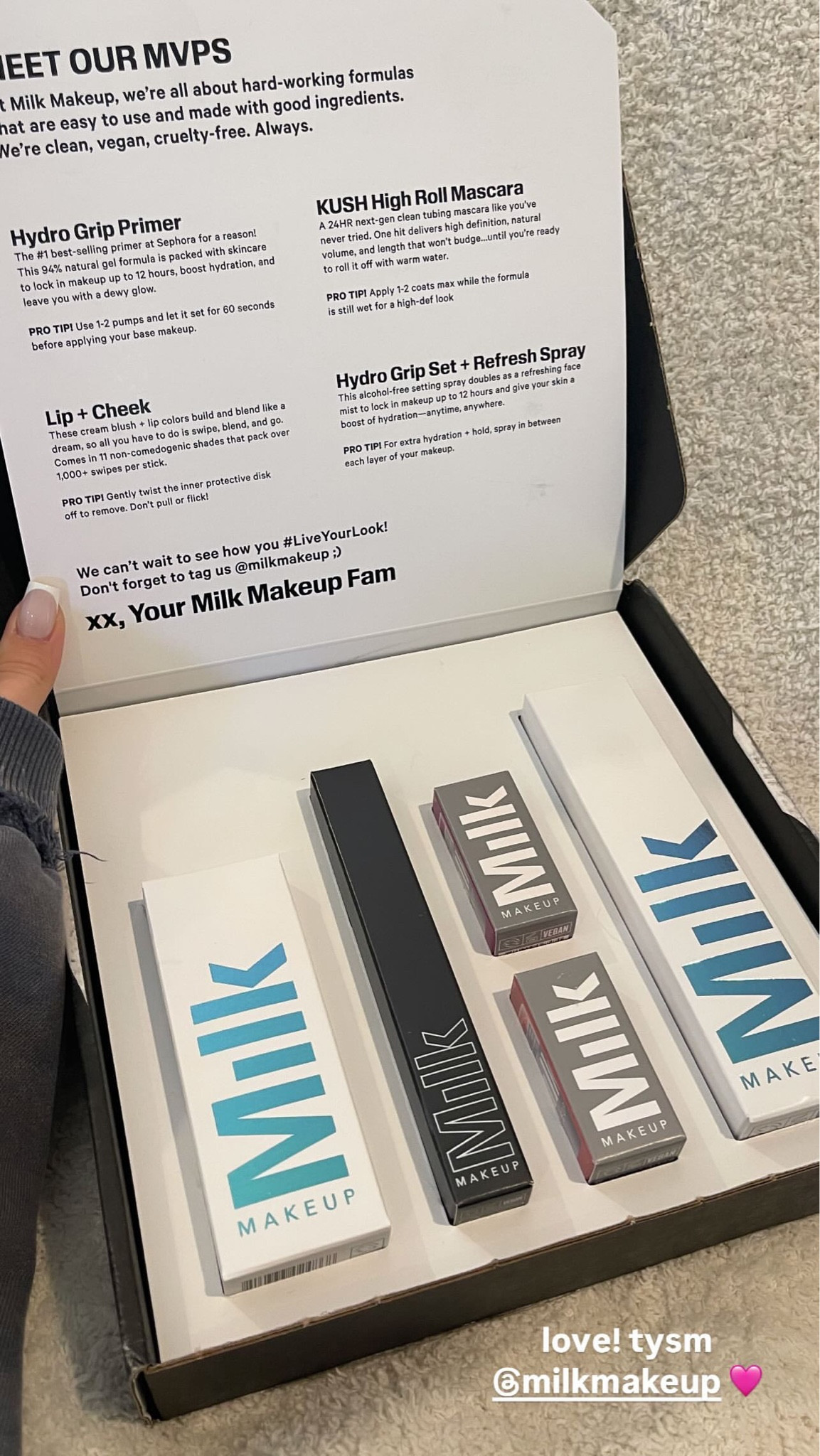 Love Milk Makeup’s products! Their Hydro Grip Primer is so good! 

#LTKFindsUnder100 #LTKU #LTKBeauty