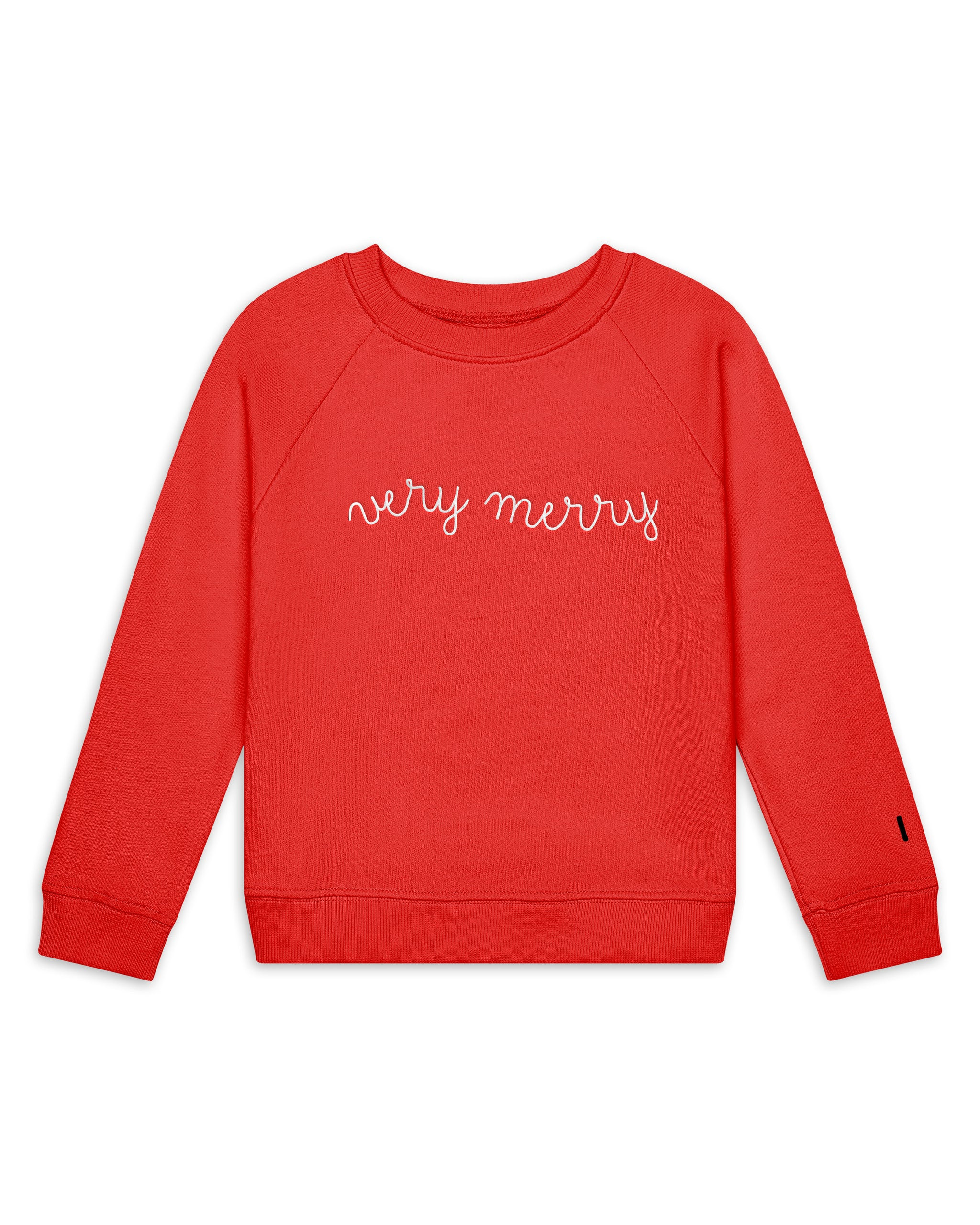 The Organic Pullover Sweatshirt Very Merry [Poppy] | 1212