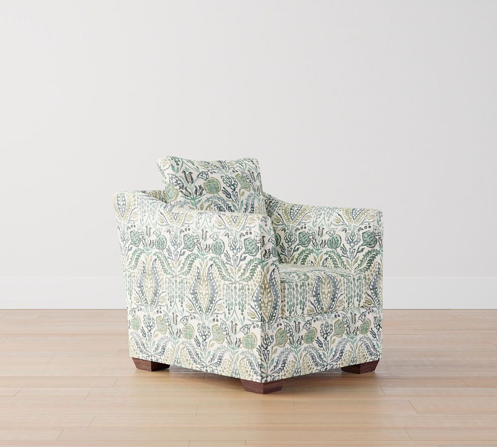 Celeste Upholstered Armchair | Pottery Barn (US)