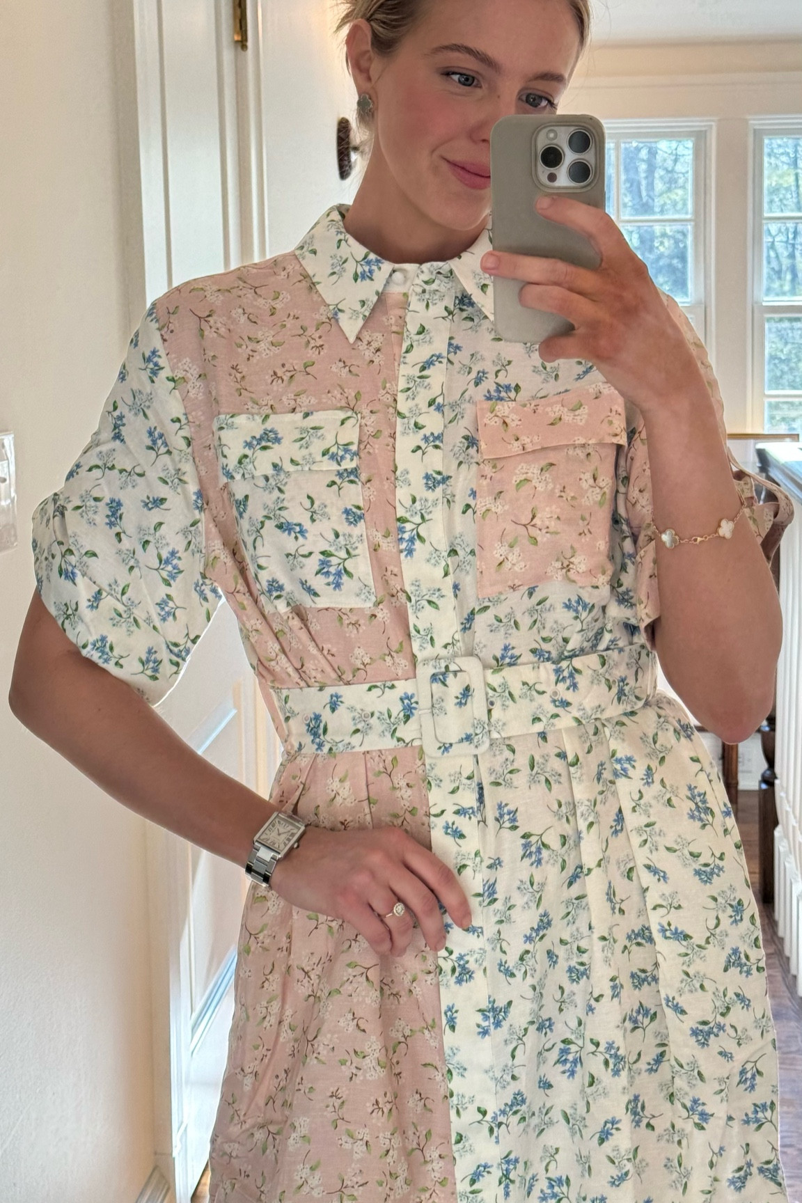 Love this linen floral Hunter Bell dress!

#LTKSeasonal