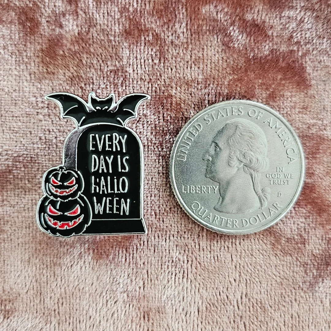 GOTH 'shoe Charm' Everyday is Halloween Shoe Charm - Etsy | Etsy (US)