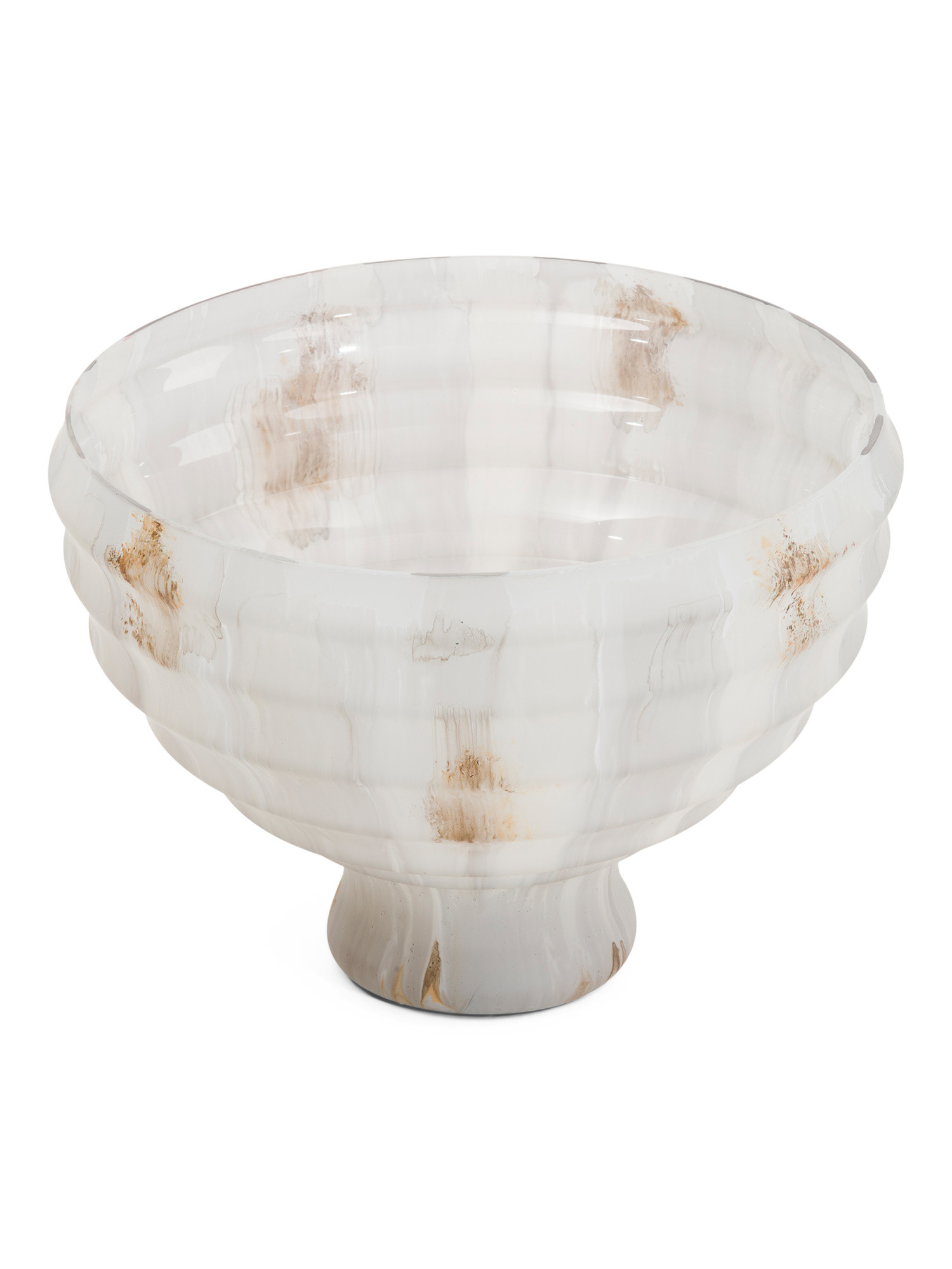 12in Opal Glass Pedestal Decorative Bowl | Home | Marshalls | Marshalls