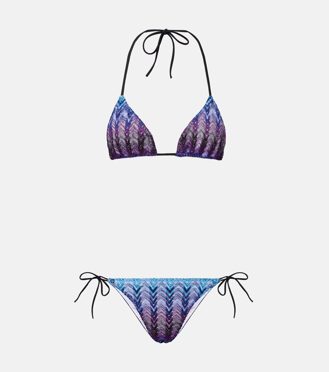 Zigzag lamé bikini | Mytheresa (US/CA)
