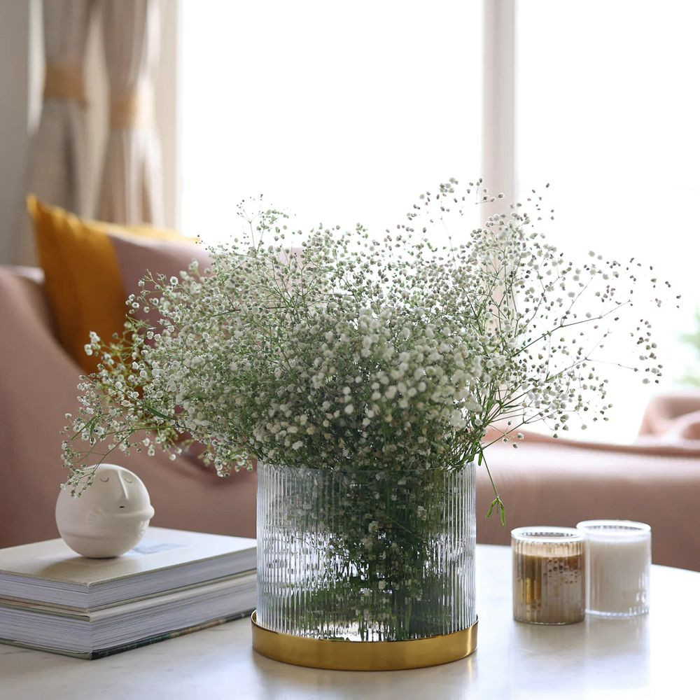 Fleck Fluted Glass Vase | West Elm (US)