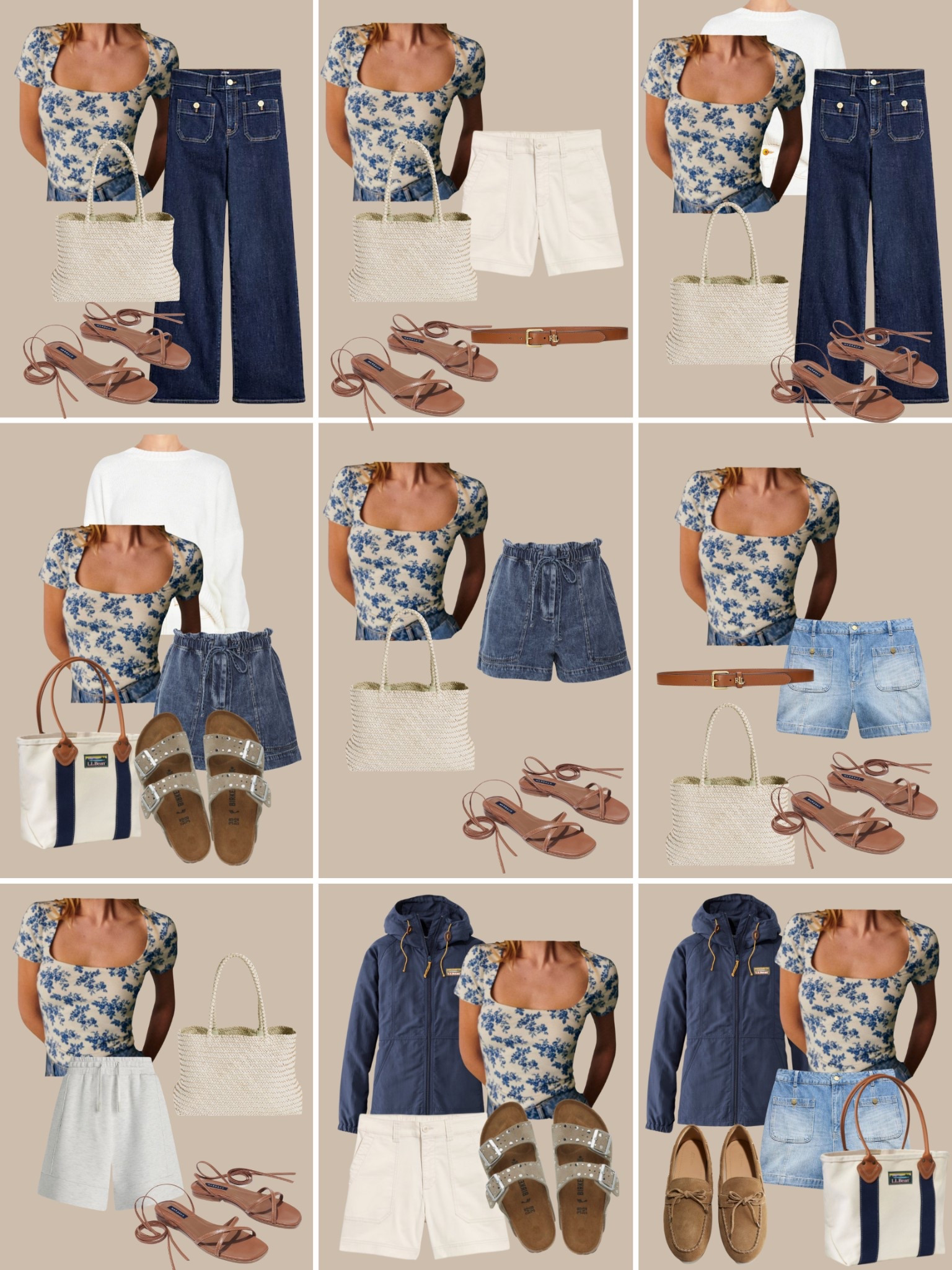 Spring capsule- blue floral tee 

#LTKFindsUnder100 #LTKShoeCrush #LTKStyleTip