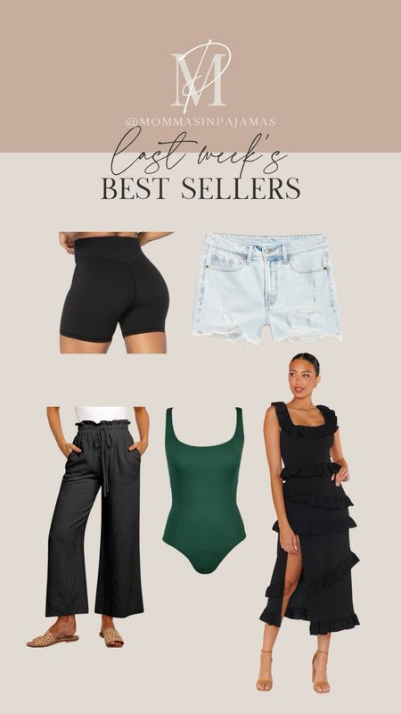 Last week’s best sellers! No front seam biker shorts that don’t ride up, Old Navy denim shorts, petite friendly linen blend pants that are perfect for summer travel, the perfect bigger bust approved swimsuit, and petite friendly wedding guest dress


#LTKWedding #LTKSwim #LTKTravel