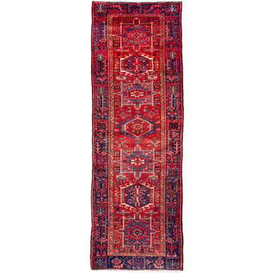 10' 5'' x 3' 3'' Zanjan Authentic Persian Hand Knotted Area Rug - 112426 | Los Angeles Home of rugs