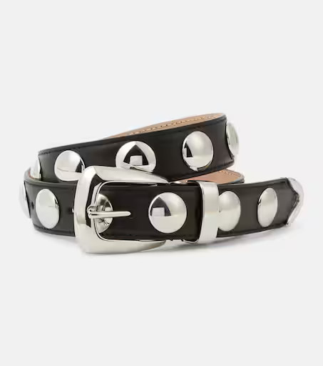 The Benny studded leather belt | Mytheresa (UK)