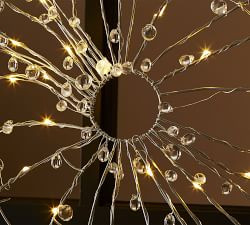 Lit Crystal Spider Web | Pottery Barn (US)
