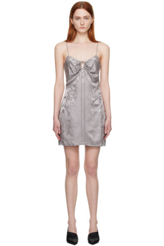 Purple Papillon Minidress | SSENSE