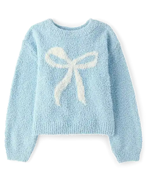 Girls Embellished Sweater - Blue | The Children's Place