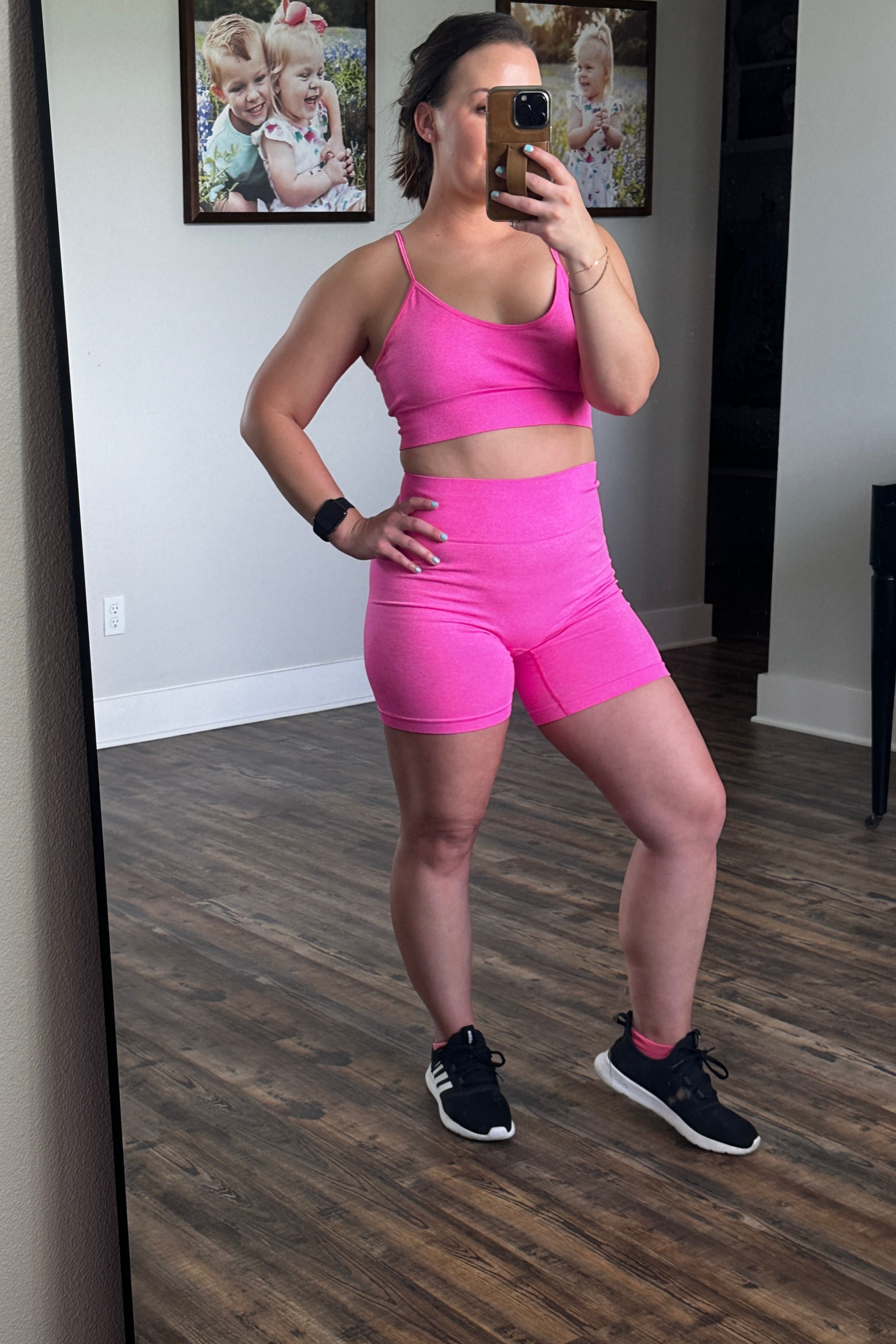 This pink Athleisure Yoga outfit is so comfortable for working out and daily wear. Super stretchy as I wore when I was pregnant and can still fit into it now. Comes in other colors as well. I’m wearing a size large. I would size up to a large if pregnant so you can wear during each trimester. 

Maternity wear | Workoutset | Athleticwear | Amazonfind | LTKsalealert

#LTKActive #LTKbump #LTKfitness