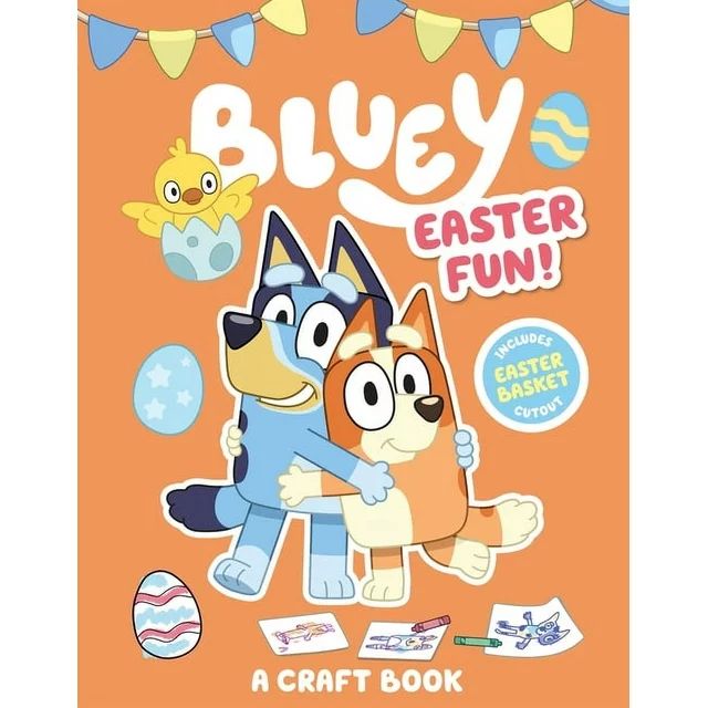 Bluey: Bluey: Easter Fun!: A Craft Book (Paperback) | Walmart (US)