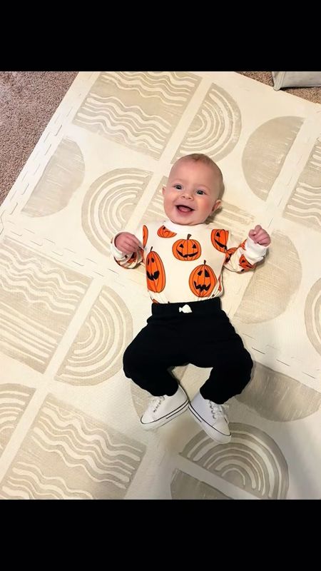 We love spooky season! Here is to posting one Halloween outfit everyday until Halloween! Today starts Day #1! 🎃🦇👻 

#LTKHalloween #LTKHoliday #LTKbaby