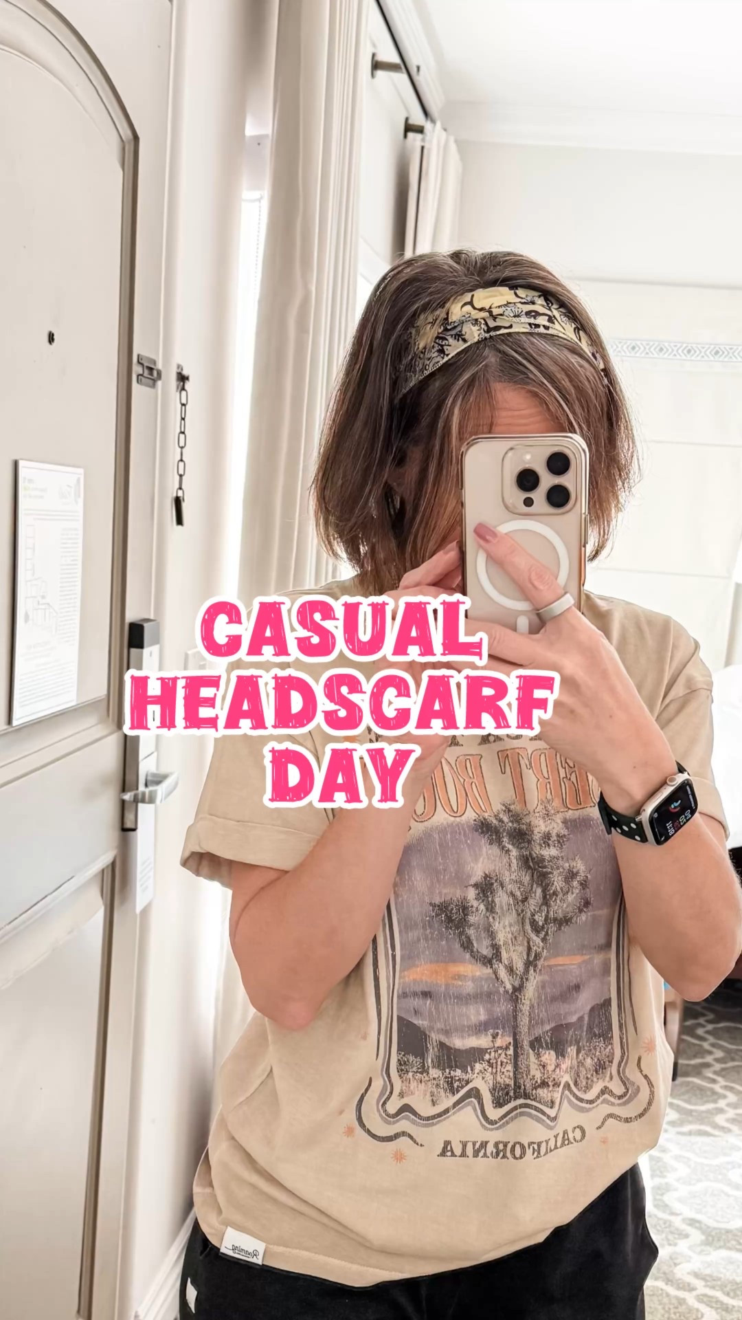 Same Free People Scarf, but today it’s for the hair

#LTKTravel