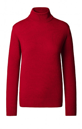 Ladies Cashmere 2-Ply Roll Neck Jumper | The House Of Bruar