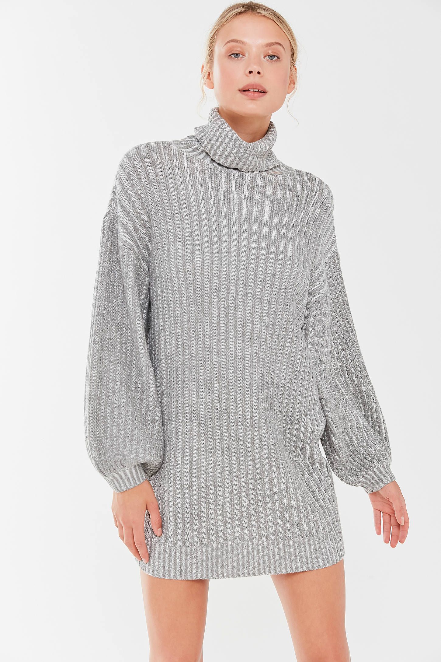 UO Jill Turtleneck Sweater Dress | Urban Outfitters (US and RoW)