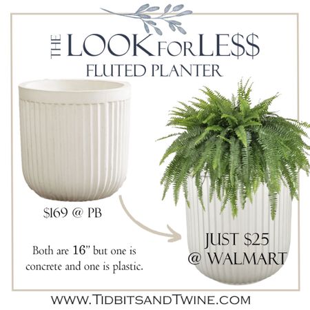 Get your garden ready with this Pottery Barn fluted planter dupe! 

Outdoor planter, porch planter, PB dupe, affordable decorating, look for less, designer look, luxury outdoor 

#LTKFind #LTKhome #LTKstyletip