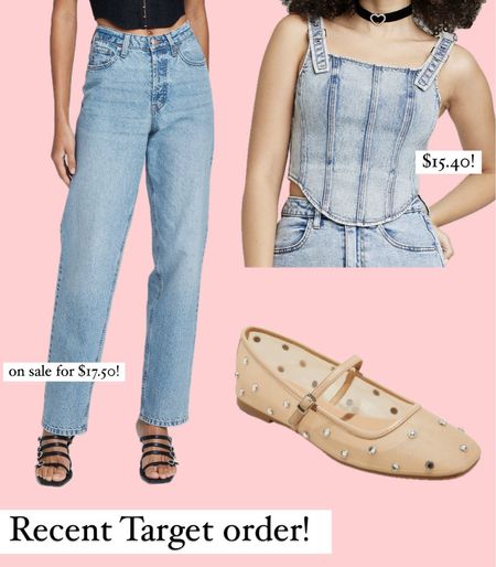 Recently ordered this jean top and these high waisted jeans! On major sale with target circle deals!

Target style // target circle // high waisted jeans

#LTKxTarget #LTKsalealert #LTKfindsunder50