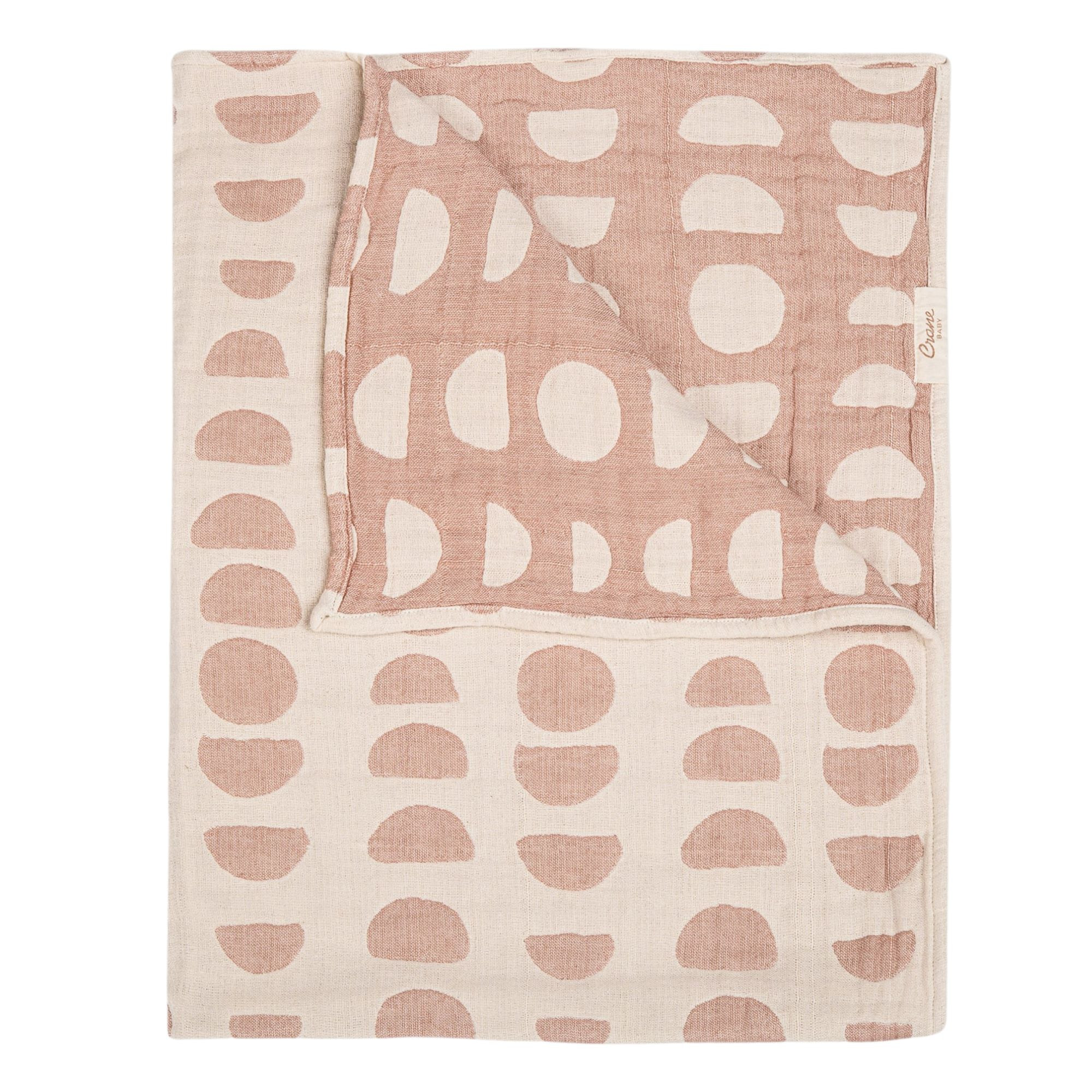 Jacquard Blanket Copper Moon Phase | Muslin | Crane Baby