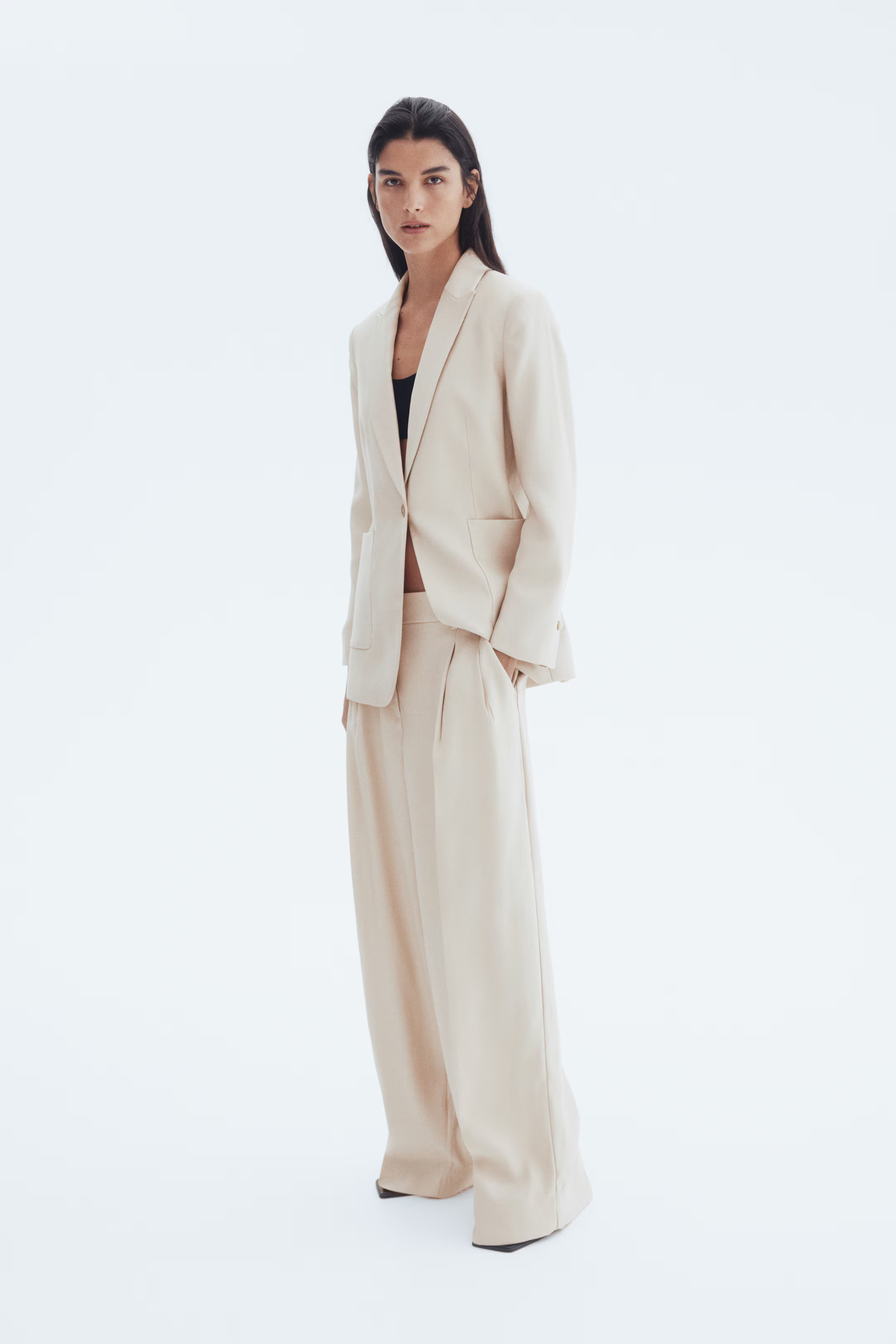Wide tailored trousers | H&M (UK, MY, IN, SG, PH, TW, HK)