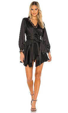 Lovers and Friends The Nadeen Mini Dress in Black from Revolve.com | Revolve Clothing (Global)