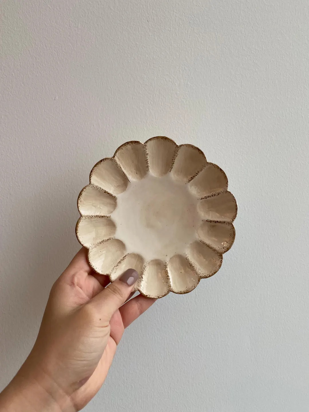 Catchall Tray Flower Scalloped Coasters for Jewelry, Coffee, Candles, Perfume Perfect Gift for He... | Etsy (US)