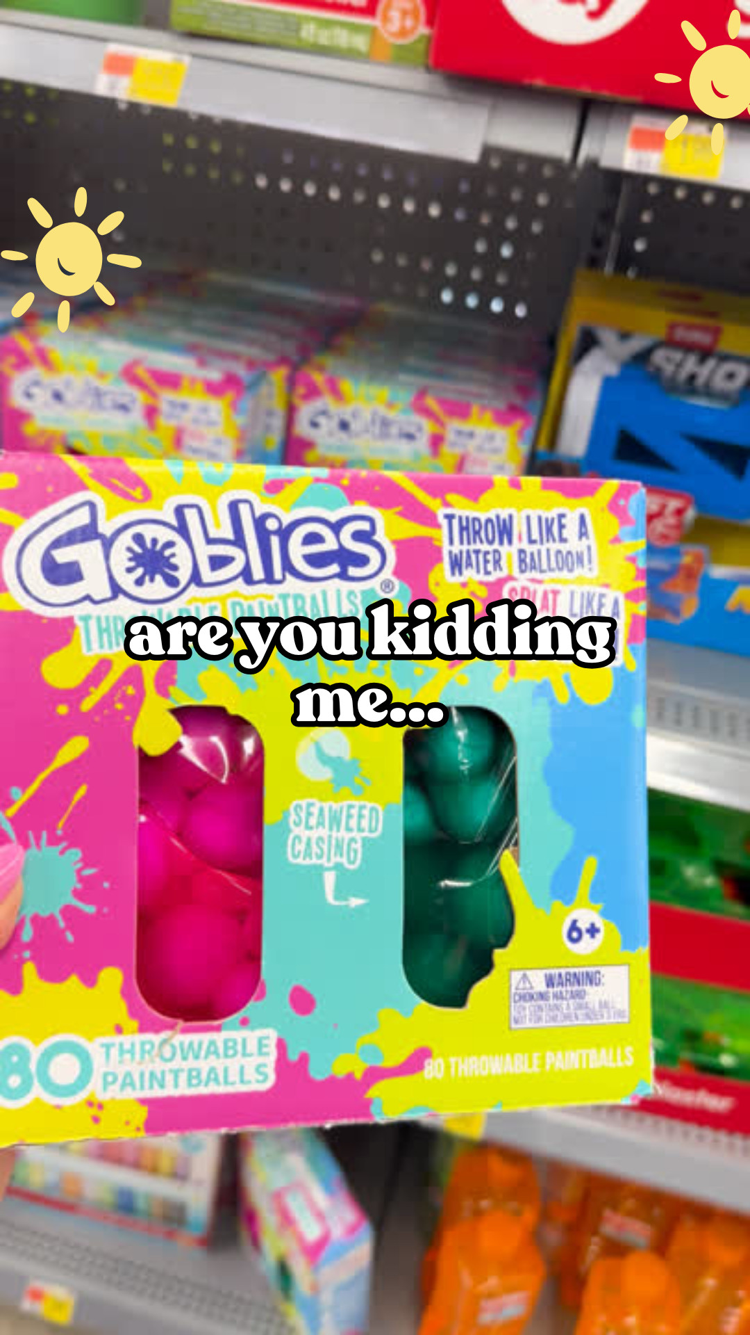 Goblies throwable paintballs are at Walmart 

 #LTKSeasonal #LTKSwim #LTKKids