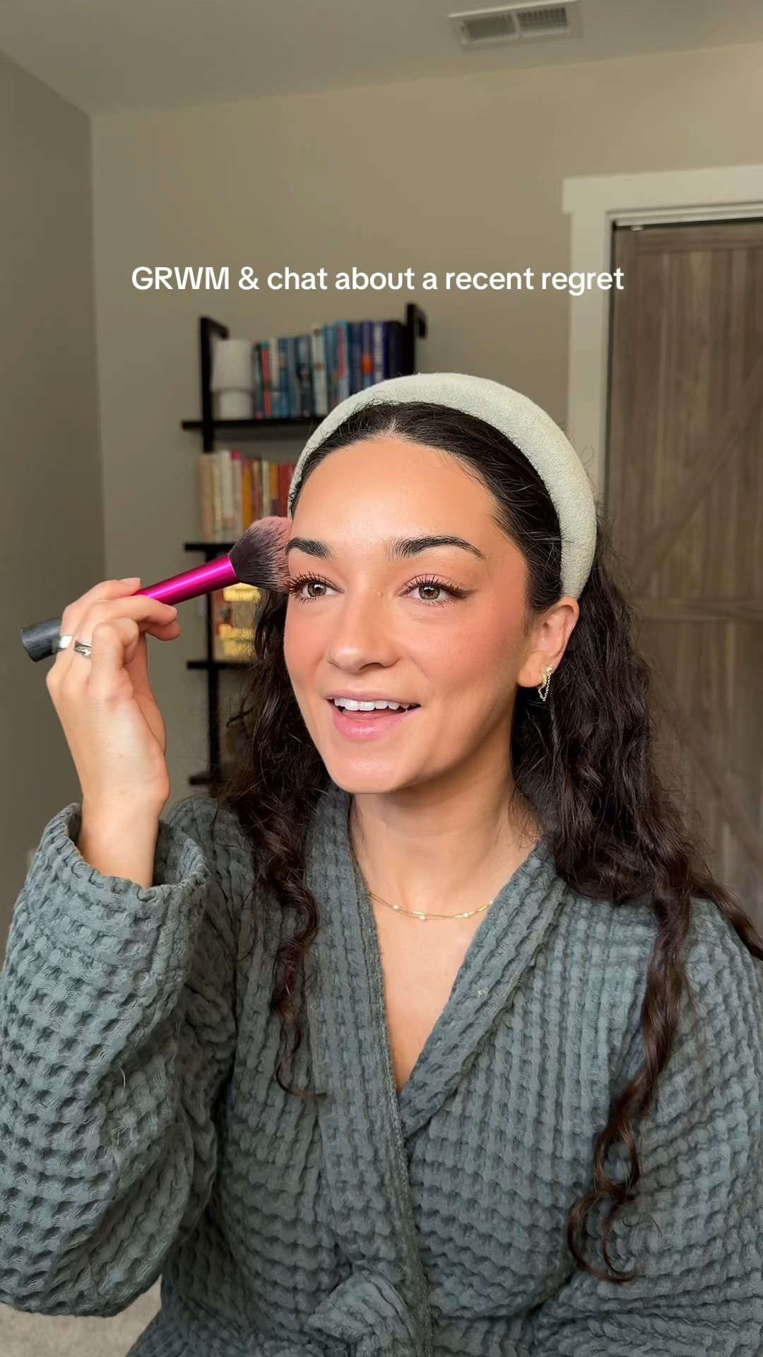 GRWM while chatting about a recent regret as seen on my tiktok @abigailasselin! Bronzey / peachy makeup look

Bronzed makeup look, summer GRWM, summer makeup routine, summer makeup look, peachy makeup

#LTKFindsUnder50 #LTKStyleTip #LTKBeauty