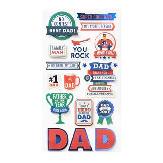 Dad Dimensional Stickers by Recollections™ | Michaels Stores
