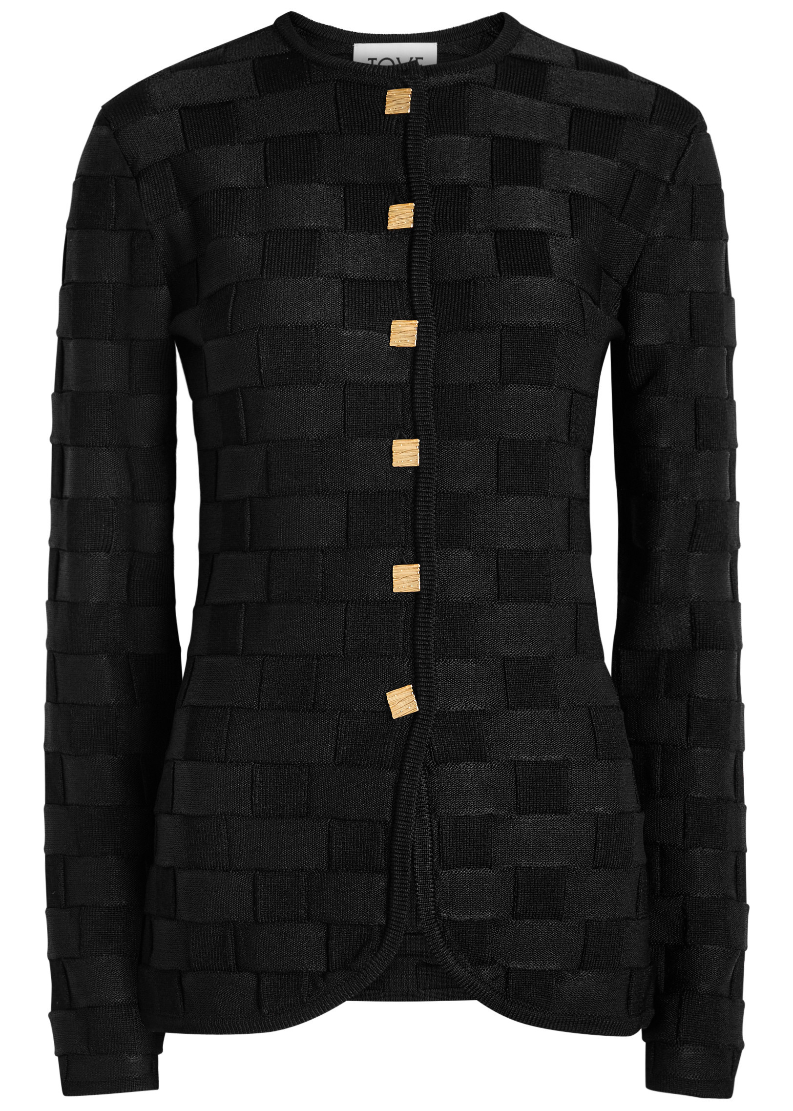 Uma checked knit cardigan | Harvey Nichols