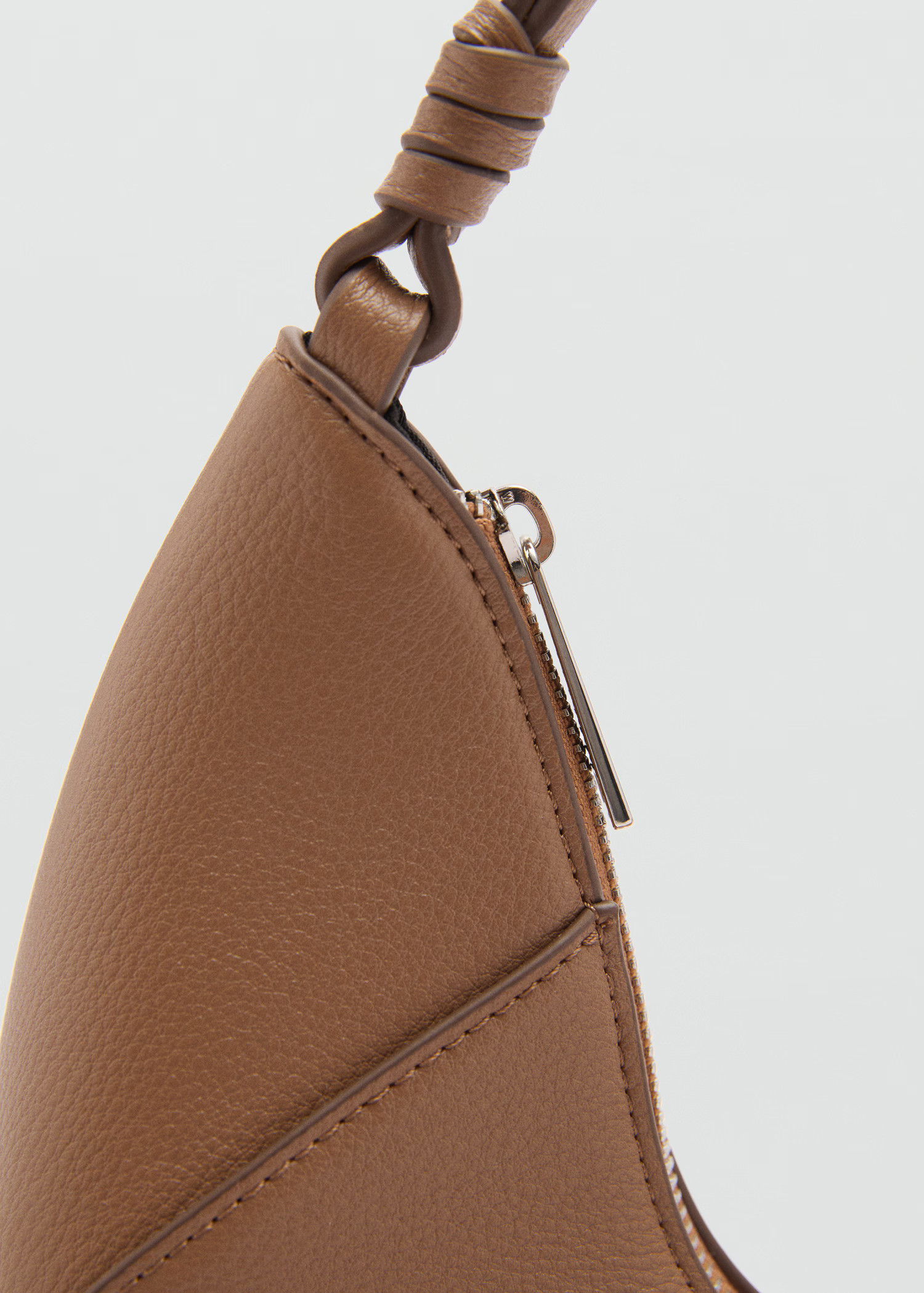 Leather-effect shoulder bag - Women | MANGO USA | Mango (US/MX/AU)