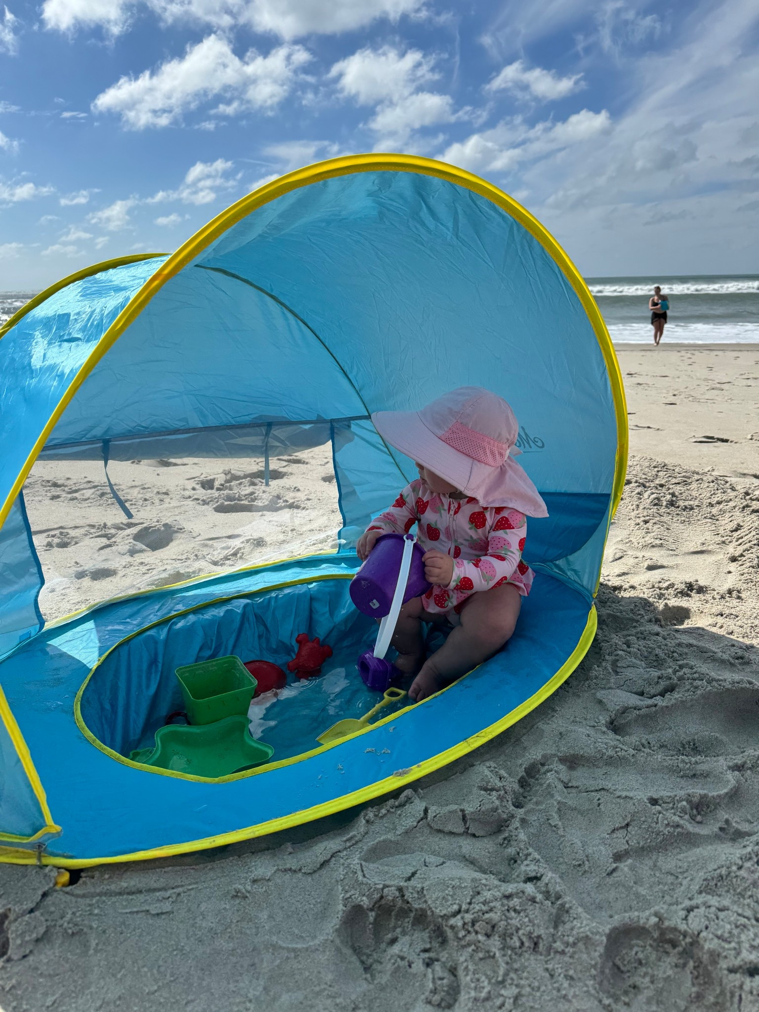 Thee best beach purchase for baby/toddler  

#LTKKids #LTKSeasonal #LTKBaby