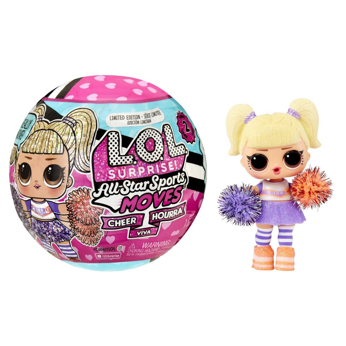 L.O.L. Surprise! All Star Sports Moves - Cheer Surprise Doll | Target