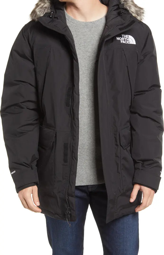 The North Face McMurdo Waterproof 550 Fill Power Down Parka with Faux Fur Trim | Nordstrom | Nordstrom