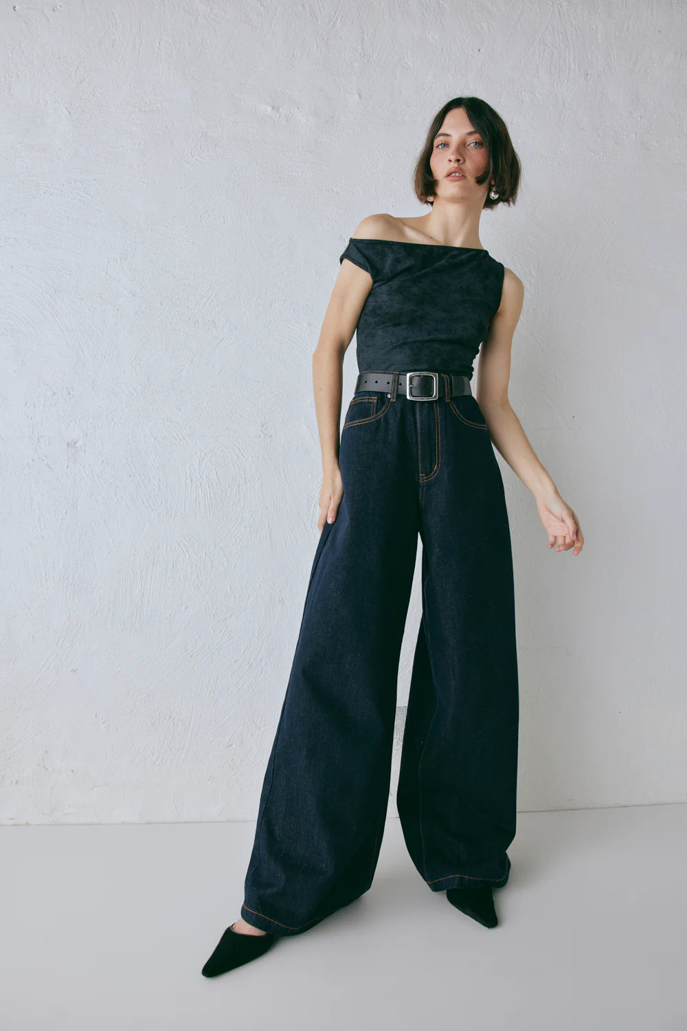 Aston Denim Jeans Indigo | VRG Grl