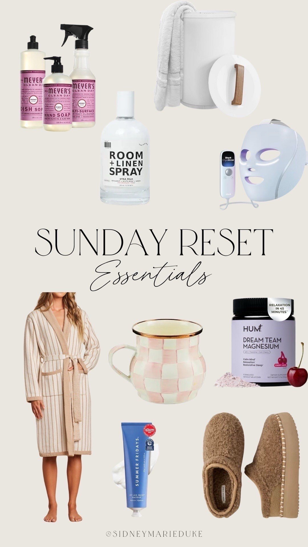 My Sunday reset essentials🫶🏼

All of these are must-haves!!



Comfy, cozy, self care, meyers, mackenzie childs, magnesium, sidneymarieduke 

#LTKselfcare #LTKdayinmylife #LTKBeauty