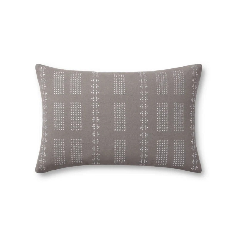 Jean Stoffer x Loloi William Grey / Silver Pillow | Wayfair North America