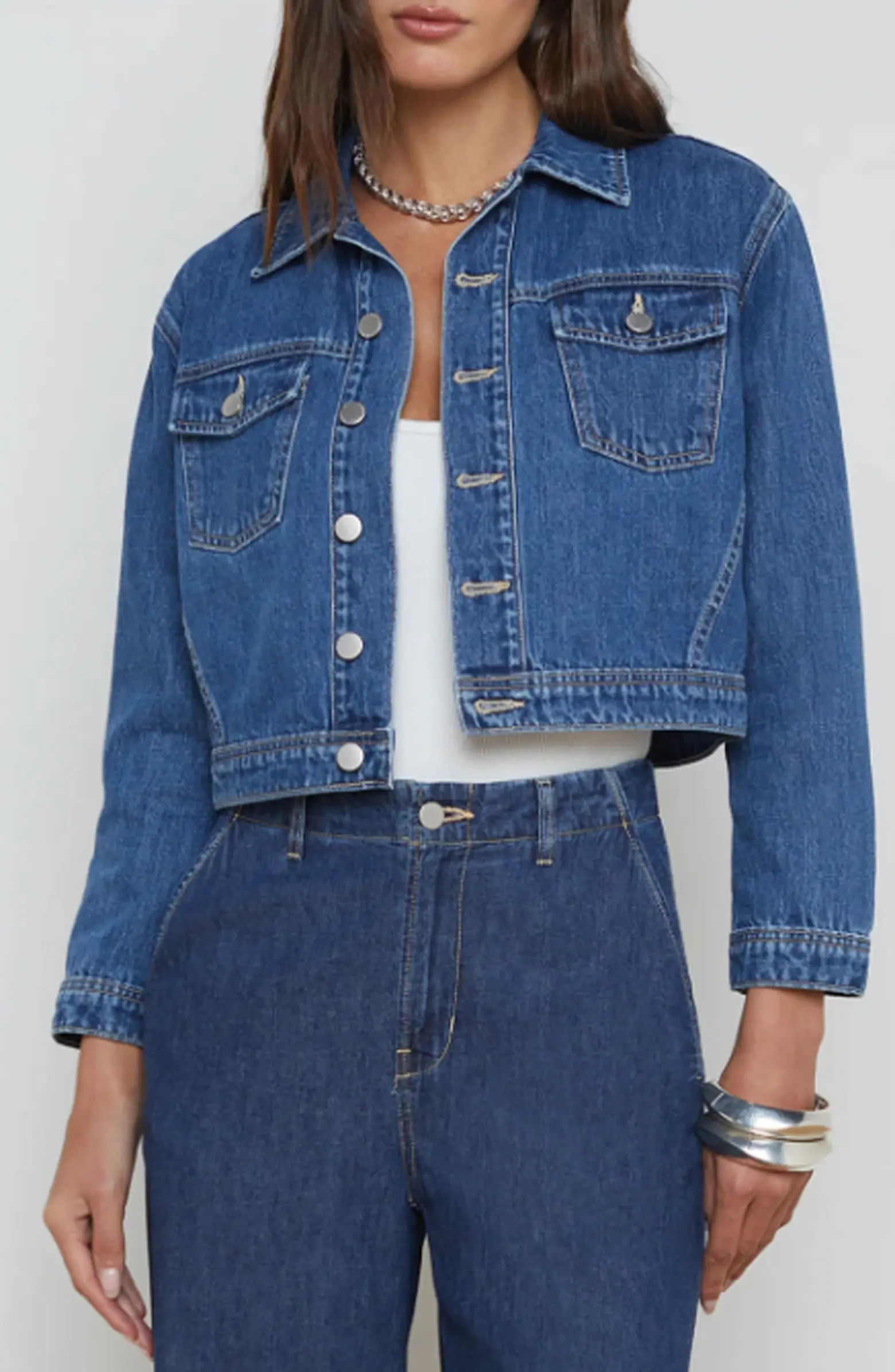 Koda Crop Denim Jacket | Nordstrom