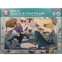 Arctic Life Search & Find Jean Claude 64 Pc Jigsaw Puzzle 23"" X 15.5"" Mudpuppy | Etsy (US)
