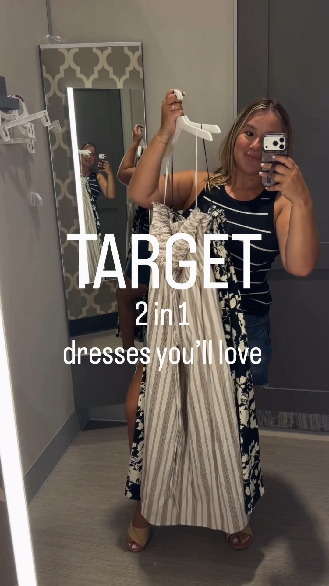Love these!!! The dresses are 2 in 1! Wear them as a halter or as a strapless dress! 

Wearing mediums! 

Midsize style
Midsize dresses
Dresses
Target dress
Target style
Target finds
Target outfits

#LTKootd #LTKSeasonal #LTKMidsize