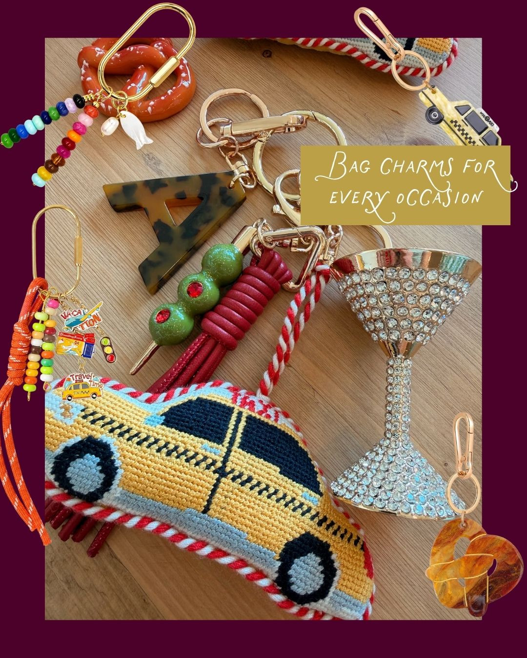 Bag charms for every occasion!

#LTKdayinmylife #LTKgrwm #LTKootd